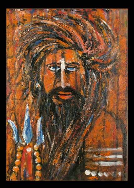 Sadhu with Blue eyes