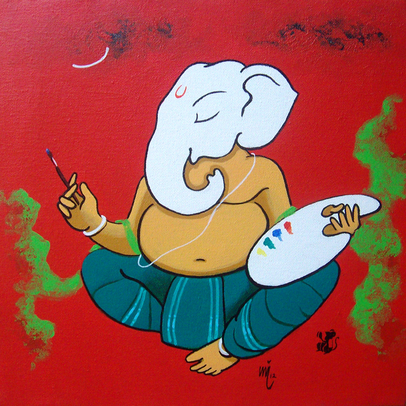 Ganesha painting